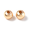 Rack Plating Brass Beads KK-E070-01C-G-2