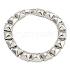 Non-Tarnish 304 Stainless Steel Square Link Chain Bracelets BJEW-S153-02P-1