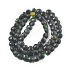 Natural Black Jade Beads Strands G-C179-A14-02-3