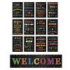 Paper Hanging Banner Classroom Decoration AJEW-WH0340-006-1