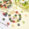 70Pcs 7 Colors Transparent Glass Beads GLAA-CJ0002-92-6
