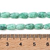 Ombre Effect Dyed Glass Beads Strands GLAA-I059-01G-4