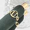 Brass Open Cuff Rings for Women RJEW-K289-01G-U-1