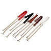 WADORN 5Pcs 5 Colors Imitation Leather Bag Straps FIND-WR0009-93-1