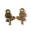 Great Valentines Day Gift Ideas Tibetan Style Alloy Charms MLF10736Y-NF-1