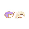 Alloy Enamel Pendants ENAM-S121-063E-3