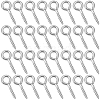 Beebeecraft 600Pcs 304 Stainless Steel Screw Eye Pin Peg Bails STAS-BBC0005-11-1