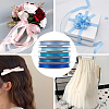 5 Rolls Single Face Polyester Satin Ribbon SRIB-CY0001-38A-5
