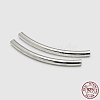 Tube 925 Sterling Silver Beads STER-O021-03-51x2mm-3