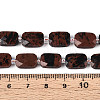 Natural Mahogany Obsidian Beads Strands G-T139-74-5