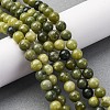 Natural Canada Jade Beads Strands G-NH0029-02C-2