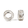 Brass Crystal Rhinestone Beads KK-Q401-03S-1