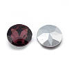 Pointed Back Glass Rhinestone Cabochons RGLA-T029-8mm-18-2