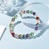 Bling Color Glass Beads Stretch Bracelets BJEW-JB07245-2