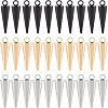 Unicraftale 30Pcs 3 Style Stainless Steel Pendants STAS-UN0037-76-1