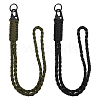 ARRICRAFT 2 Sets 2 Colors Polyester Woven Lanyard Keychains AJEW-AR0001-49-1