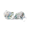 100Pcs Electroplate Glass Beads EGLA-P060-01B-HR01-2