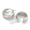 Tarnish Resistant 202 Stainless Steel Hoop Earrings EJEW-H003-38P-05-2