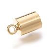 Brass Cord Ends KK-H759-41E-G-3