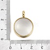 Ion Plating(IP) 304 Stainless Stee Locket Pendants STAS-S132-15G-04-3