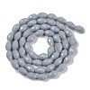 Opaque Solid Color Imitation Jade Beads Strands GLAA-N005-P4mm-D05-2