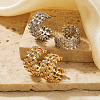 Chic Geometric Brass C-Shaped Stud Earrings JT0011-2-3