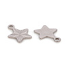 Non-Tarnish 201 Stainless Steel Charms STAS-L244-18P-3