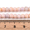 Baking Paint Glass Beads Strands DGLA-N003-4mm-C01-5