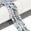 Natural Blue Ice Glacierite Stone Beads Strands G-B092-A01-01-2