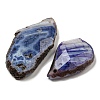 Dyed Natural Druzy Agate Pendants G-G123-06-2