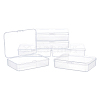 Polypropylene(PP) Storage Containers Box Case CON-WH0073-61-1