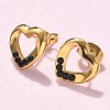 304 Stainless Steel Stud Earrings EJEW-F361-04G-4