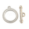 Brass Toggle Clasps KK-A223-17P-2