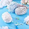 3 Rolls Polyester Chenille Wool Yarn OCOR-MB0001-06C-6