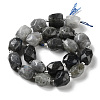 Natural Labradorite Beads Strands G-C105-A02-01-3