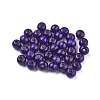 Dyed Natural Wood Beads WOOD-Q006-8mm-12-LF-1