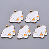 Alloy Enamel Pendants ENAM-S121-125-2