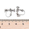 Non-Tarnish 316 Stainless Steel Clip-on Earring Findings STAS-K274-09P-3