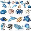 Ocean Theme Wooden Sea Animal Pendant Decorations PW-WGE3A68-01-5