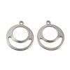 Tarnish Resistant 201 Stainless Steel Pendants STAS-K217-48-1