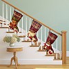 3Pcs 3 Style Christmas Socks Gift Bags HJEW-SZ0001-10-7