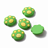Opaque Resin Cabochons LS-RESI-WH0035-17C-1