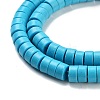 Synthetic Turquoise Beads Strands X-TURQ-G110-6x3mm-06-3