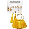 Bohemian Style Alloy Stud Earrings & Dangle Earrings WG205EE-02-2