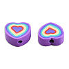 Handmade Polymer Clay Beads CLAY-ZX006-13G-3