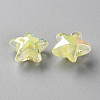 Transparent Acrylic Beads TACR-S152-11B-07-2