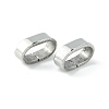 Non-Tarnish 201 Stainless Steel Slide Charms/Slider Beads STAS-C016-06P-1-3