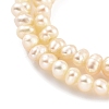 Natural Cultured Freshwater Pearl Beads Strands PEAR-C003-06D-4