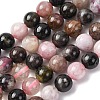 Natural Multicolor Tourmaline Beads Strands G-G446-6mm-03-2