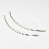 Tube 925 Sterling Silver Beads STER-O021-A-07-1